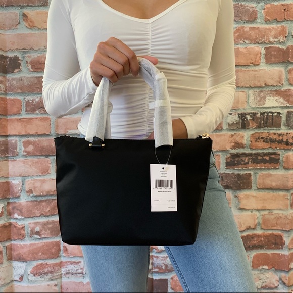 Kate spade MINI insulated tote bag black in NYLON - Picture 4 of 7